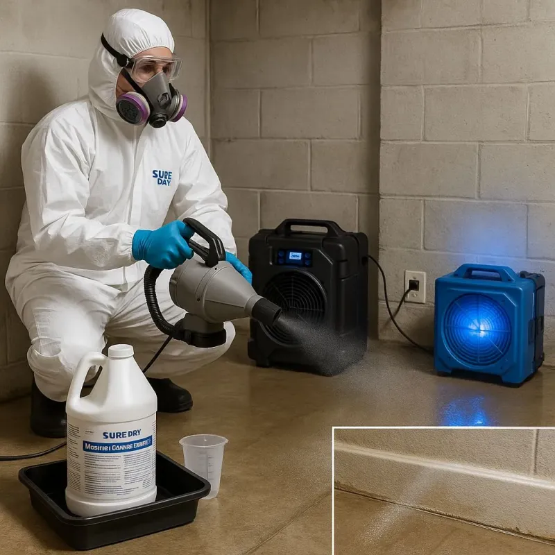 Sanitization and Odor Removal process in Kinston, NC