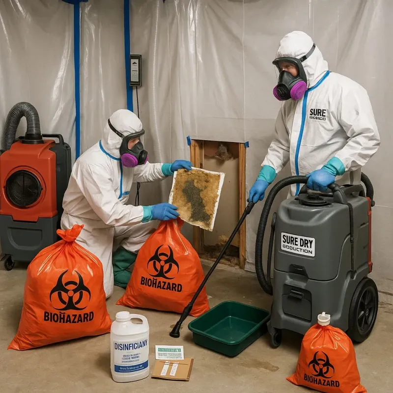 Contaminated Water Handling Protocols process in Kinston, NC