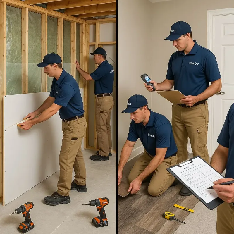 Repairs and Reconstruction process in Kinston, NC