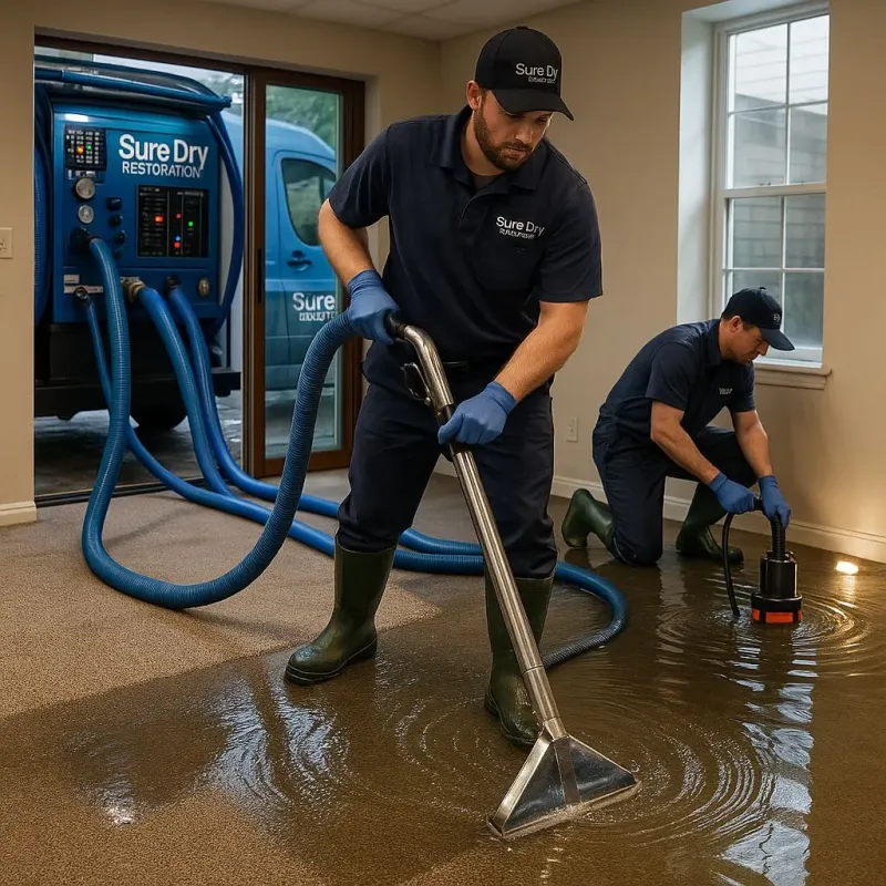Water Extraction and Removal process in Kinston, NC